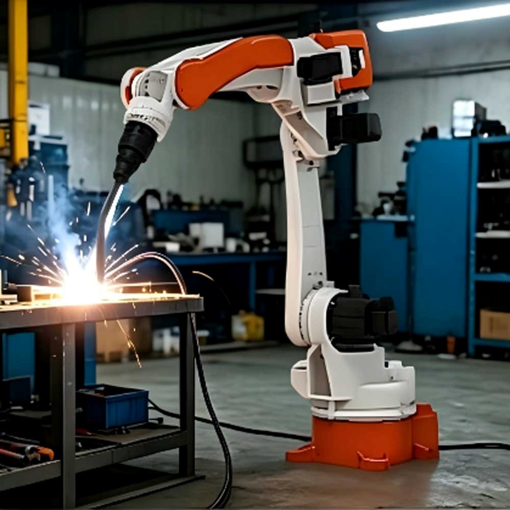 DS 6-Axis MIG Welding Robot 1450mm for Carbon/Stainless/Aluminum Stee