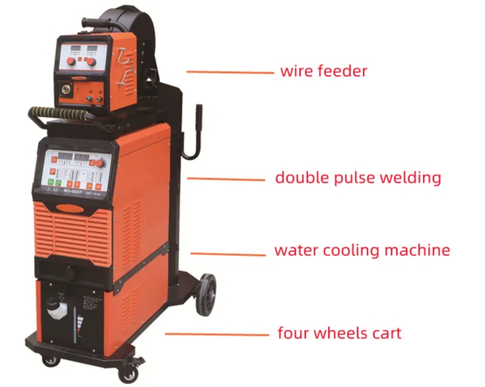 High-Speed ​​Dual-Pulse Gas-Shielded Welding Machine MIG-350DPII / MIG-500DPII