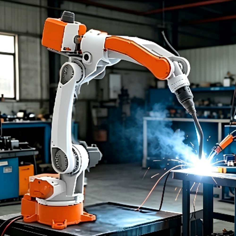 DS 6-Axis MIG Welding Robot 1450mm for Carbon/Stainless/Aluminum Stee